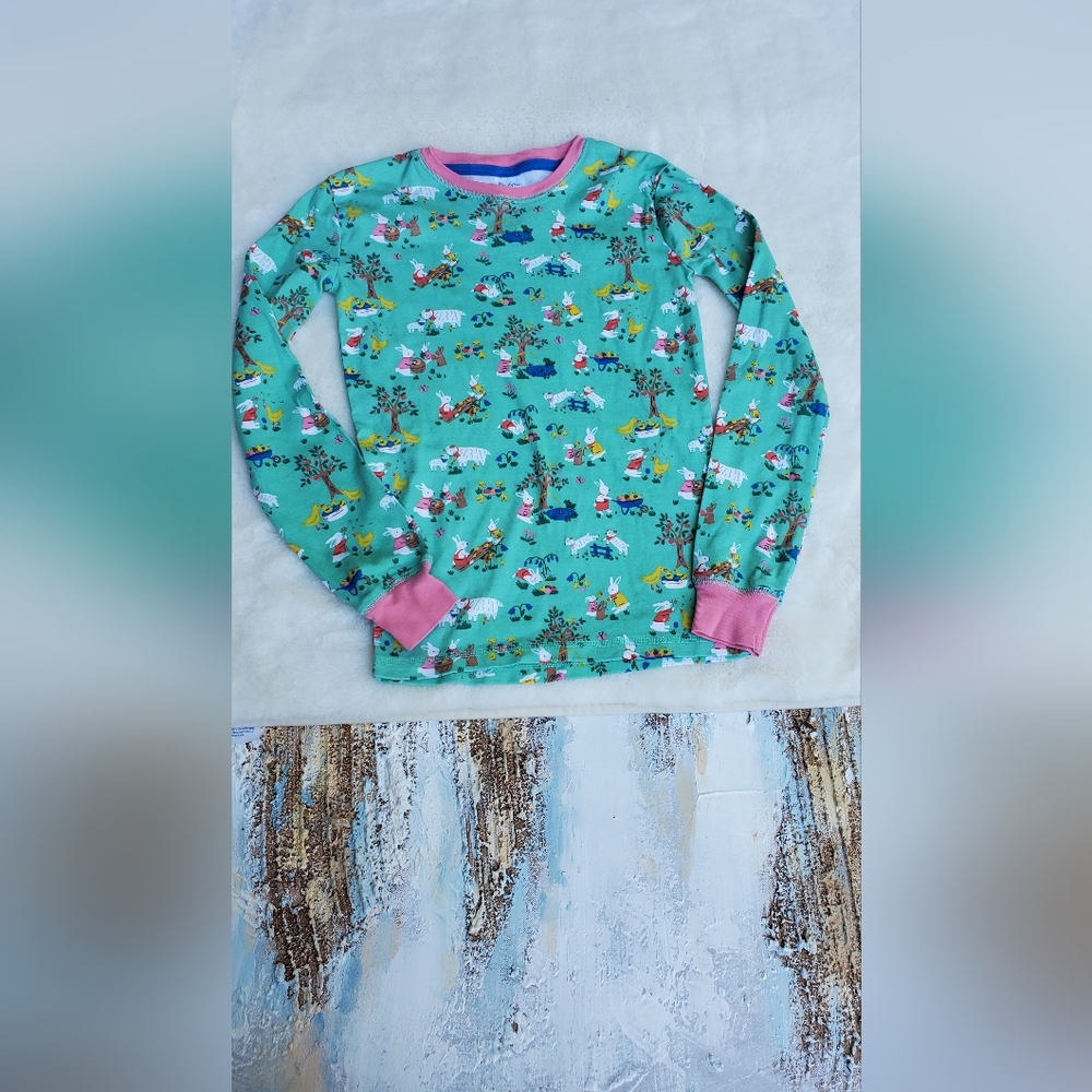 Mini boden pajama  top size  11Y